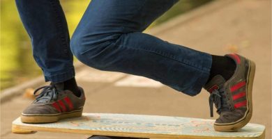 Balance Board – Entrenador de balance de Premium de madera con rodillo para Surf, Sup, Wakesurf, wakeskate, es